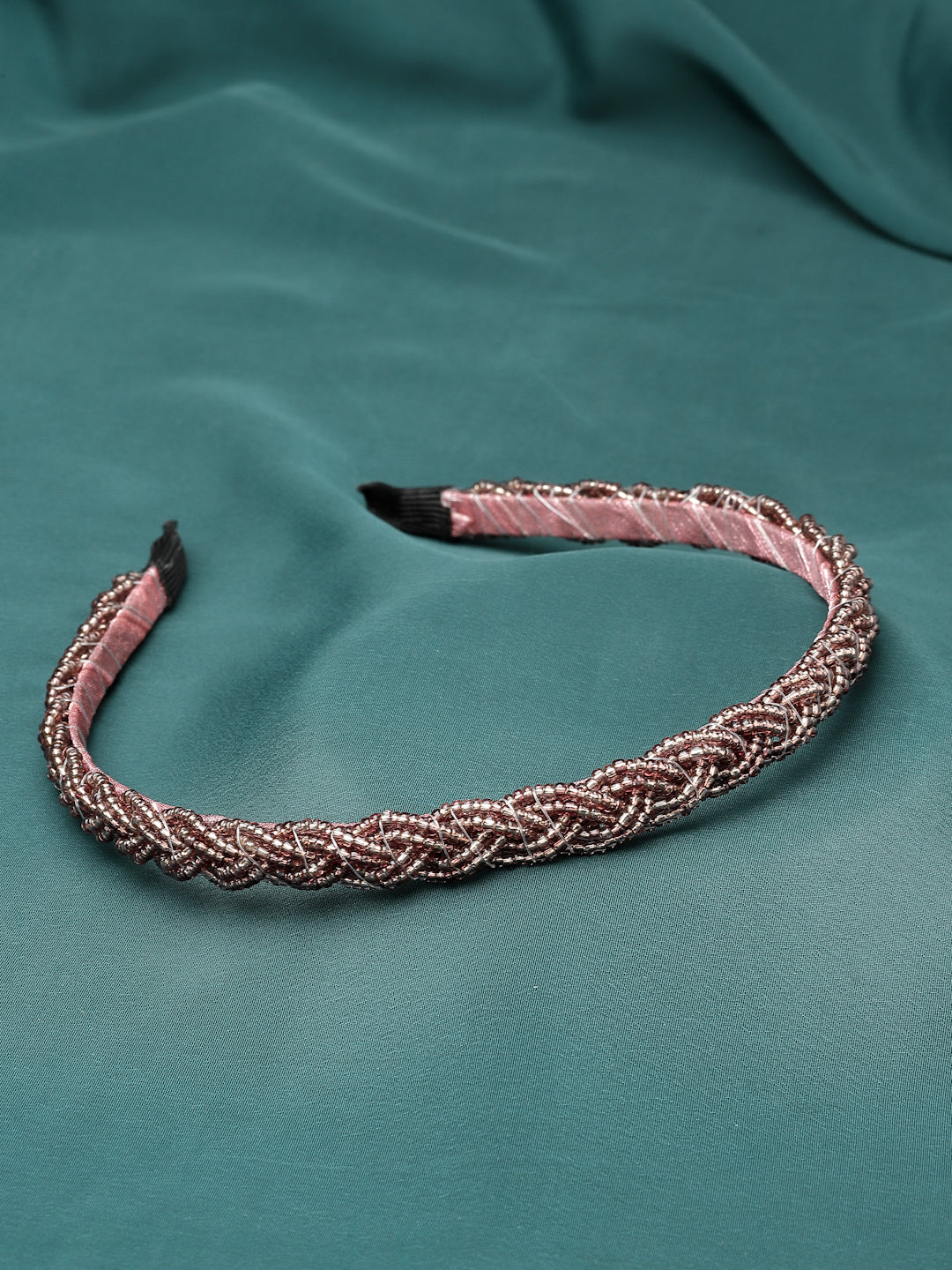 Vogue Hair Accessories Pink Braid Hairband